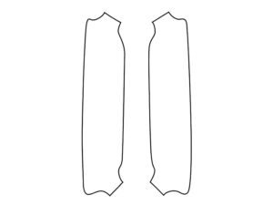 2024-2025 BMW i5, All, Rear Marker Cover Film