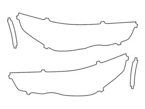 2024-2025 BMW i5, All, Headlight Cover Film