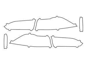 2024-2025 BMW i5, All, Tail Light Cover Film