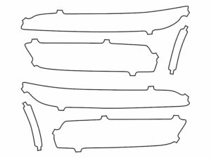 2023-2025 BMW i7, All, Headlight Cover Film