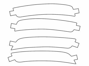 2022-2025 BMW iX, All, Side Marker Cover Film