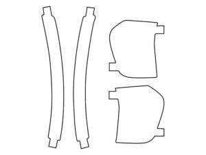 2022-2025 BMW M2, All, Side Marker Cover Film