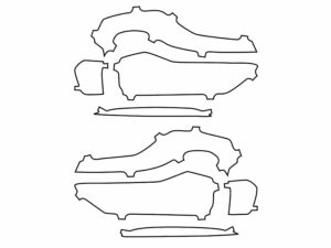 2022-2025 BMW M2, All, Tail Light Cover Film