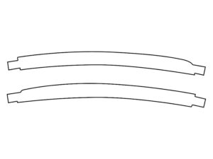 2021-2025 BMW M3, Sedan, Side Marker Cover Film