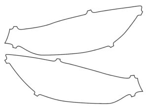 2014-2020 BMW M4, All, Headlight Cover Film