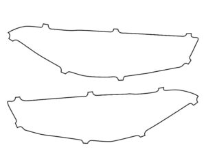 2020-2025 BMW M8, Competition, Headlight Cover Film