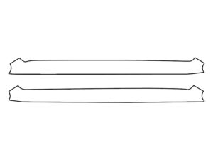 2023-2025 BMW X1, All, Rear Marker Cover Film