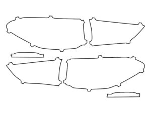 2018-2023 BMW X2, All, Tail Light Cover Film