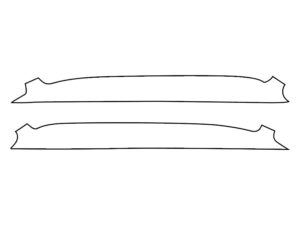 2022-2025 BMW X3, All, Rear Marker Cover Film M40i