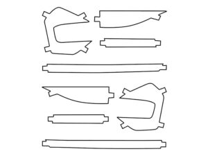 2022-2025 BMW X3, All, Reverse Light Cover Film