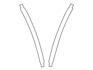 2025-2025 BMW X3, All, Side Marker Cover Film