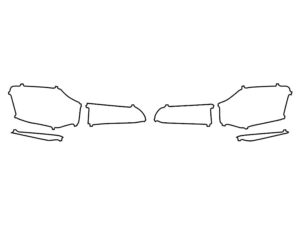 2025-2025 BMW X3, All, Tail Light Cover Film