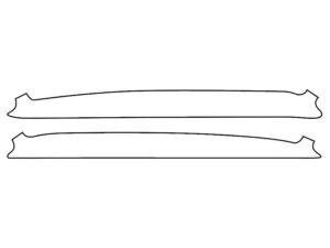 2019-2021 BMW X4, All, Rear Marker Cover Film