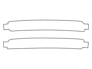 2019-2021 BMW X4, All, Side Marker Cover Film