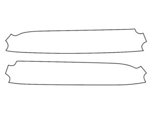 2019-2023 BMW X5, All, Rear Marker Cover Film