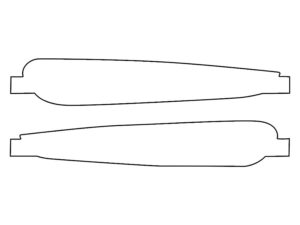 2020-2023 BMW X6, All, Fog Light Cover Film