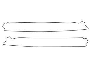 2020-2023 BMW X6, All, Rear Marker Cover Film