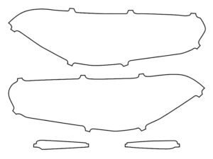 2020-2023 BMW X6, All, Headlight Cover Film