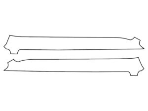 2024-2025 BMW X6, All, Rear Marker Cover Film