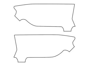 2023-2025 BMW X7, All, Rear Marker Cover Film