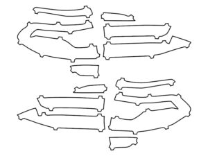 2023-2025 BMW X7, All, Tail Light Cover Film