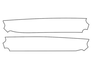 2019-2020 BMW X7, All, Rear Marker Cover Film