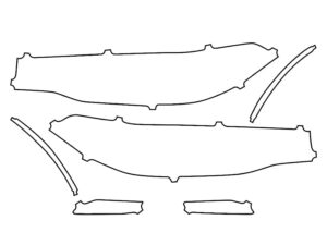 2019-2020 BMW X7, All, Headlight Cover Film