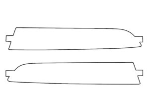 2021-2022 BMW X7, All, Rear Marker Cover Film