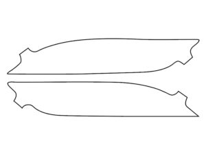 2017-2025 Buick Encore, All, Rear Marker Cover Film