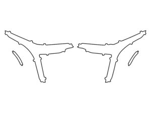 2020-2025 Cadillac CT4, All, Headlight Cover Film