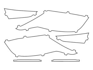 2019-2020 Cadillac CT6, All, Tail Light Cover Film