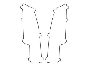 2021-2024 Cadillac Escalade, All, Fog Light Cover Film