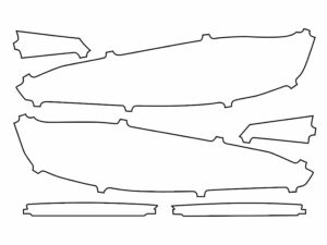 2019-2025 Cadillac XT4, All, Tail Light Cover Film
