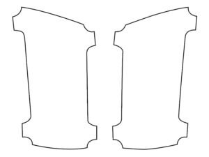 2017-2025 Cadillac XT5, All, Fog Light Cover Film