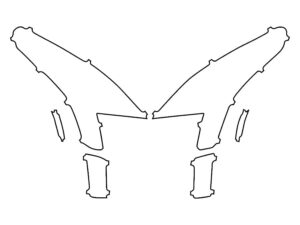 2017-2025 Cadillac XT5, All, Headlight Cover Film