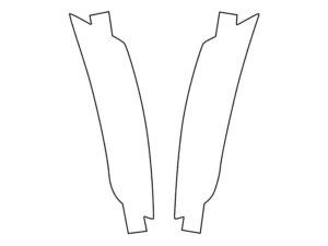 2019-2022 Chevrolet Blazer, All, Side Marker Cover Film