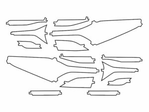 2019-2022 Chevrolet Blazer, All, Tail Light Cover Film