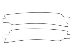 2019-2024 Chevrolet Camaro, All, Side Marker Cover Film