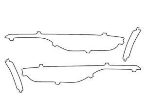 2019-2024 Chevrolet Camaro, SS, RS, Headlight Cover Film