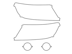 2015-2022 Chevrolet Colorado, All, Headlight Cover Film