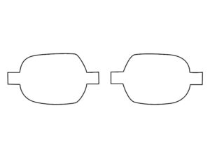 2023-2025 Chevrolet Colorado, All, Fog Light Cover Film