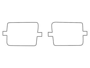 2023-2025 Chevrolet Colorado, All, Reverse Light Cover Film