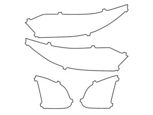 2018-2021 Chevrolet Equinox, All, Headlight Cover Film