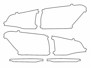 2018-2021 Chevrolet Equinox, All, Tail Light Cover Film