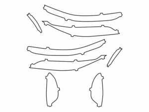 2022-2025 Chevrolet Equinox, All, Headlight Cover Film