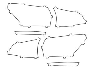 2022-2025 Chevrolet Equinox, All, Tail Light Cover Film