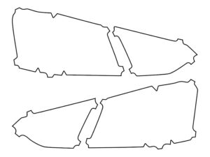 2014-2020 Chevrolet Impala, All, Tail Light Cover Film