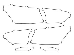 2019-2025 Chevrolet Malibu, All, Tail Light Cover Film