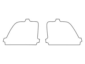 2019-2021 Chevrolet Silverado, 1500, Fog Light Cover Film