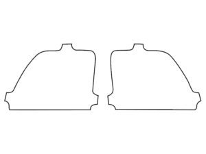 2020-2023 Chevrolet Silverado, 2500, 3500, Fog Light Cover Film